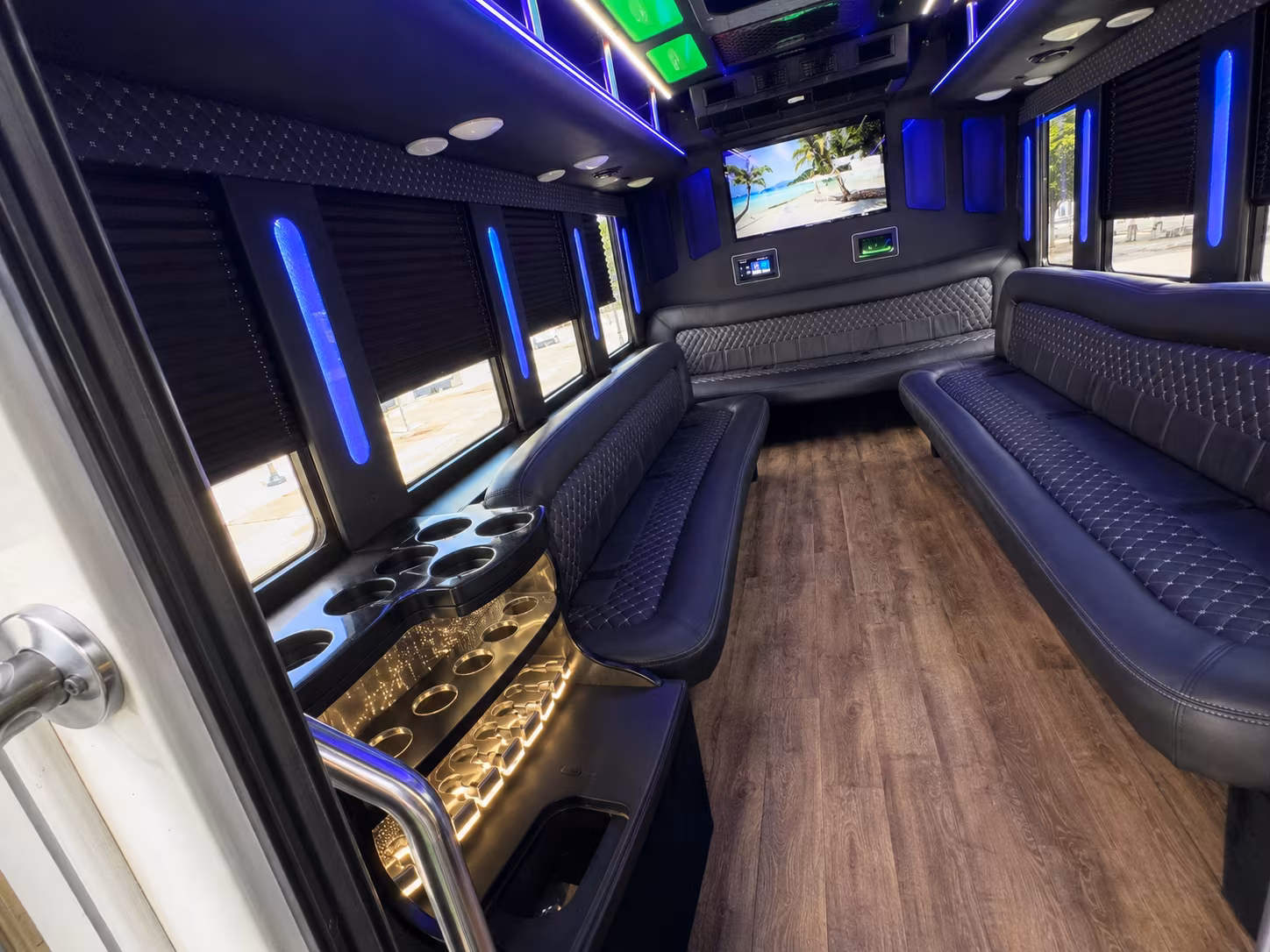 bachelorette birthday and party bus rentals around sunnyvale