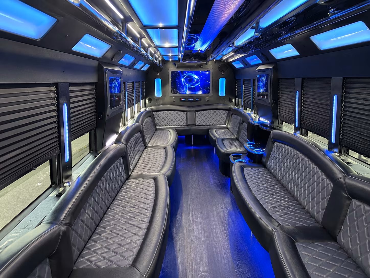 prom party buses in sunnyvale that keep the night going from first pickup to last drop off