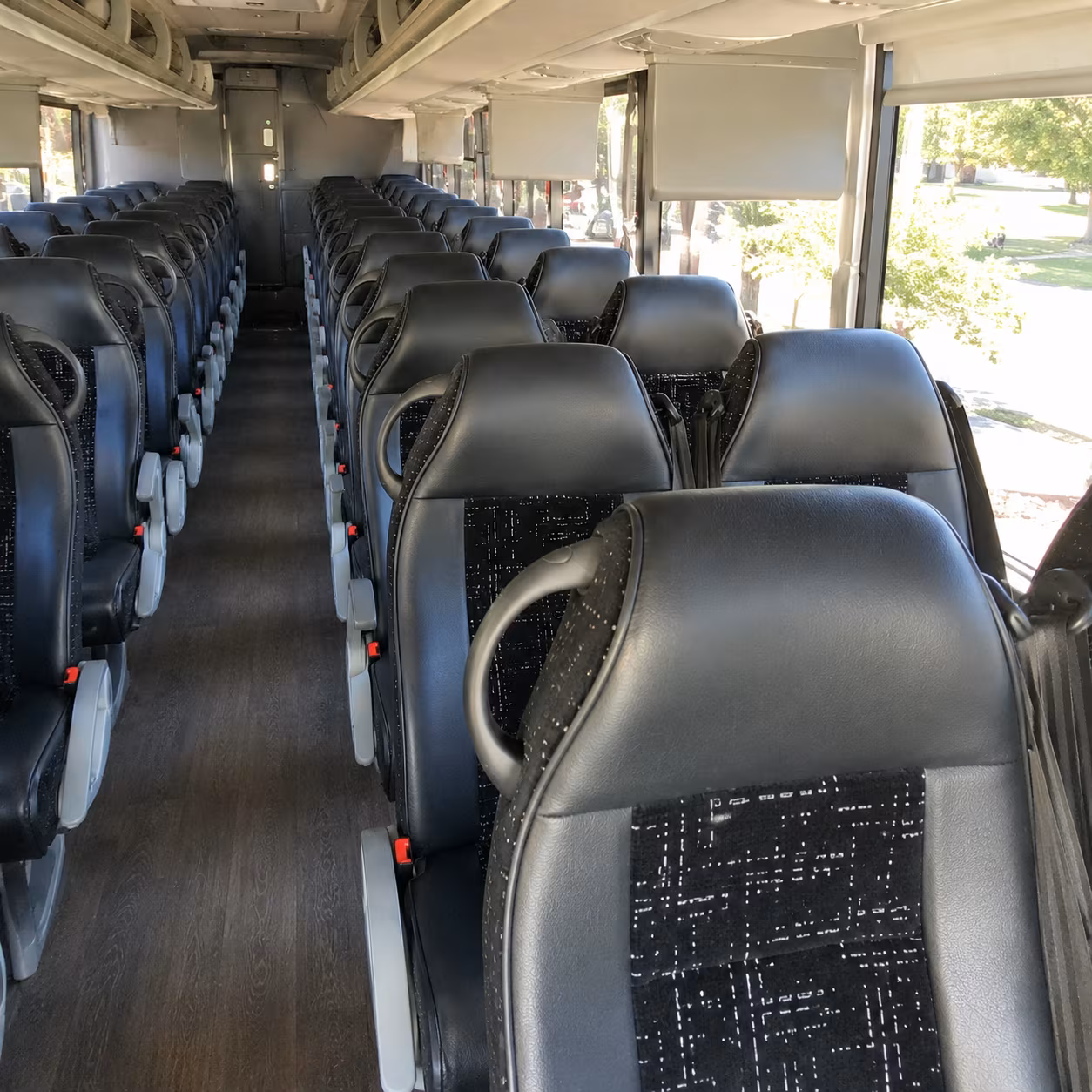 sunnyvale charter bus interior gallery