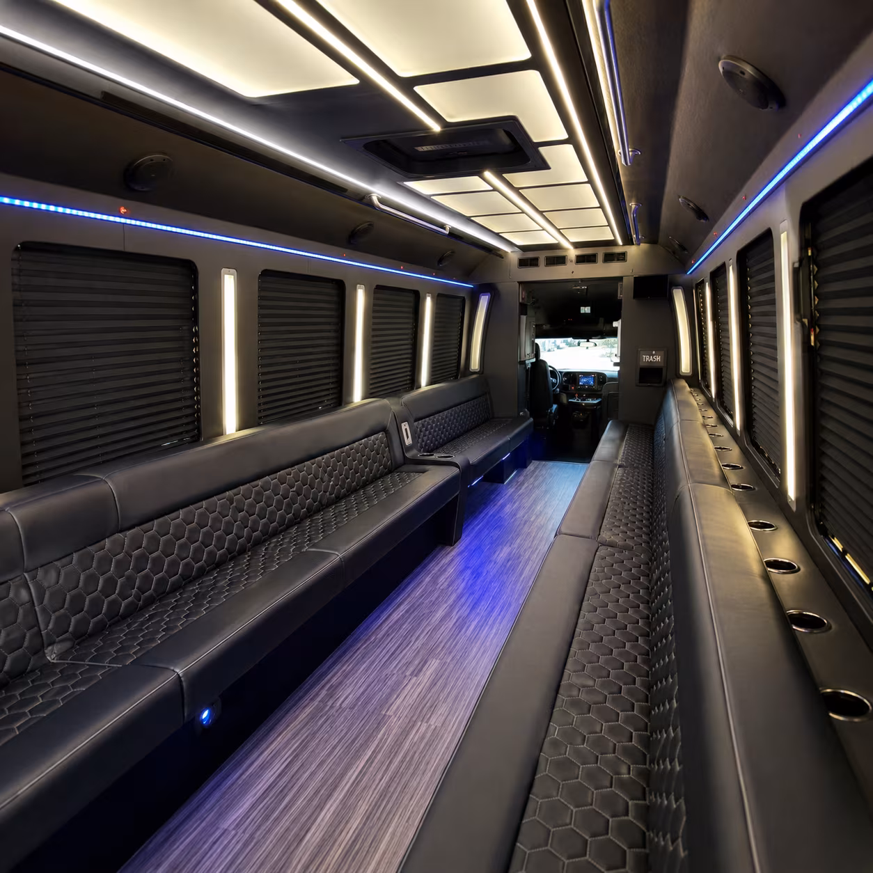 sunnyvale party bus rentals inside